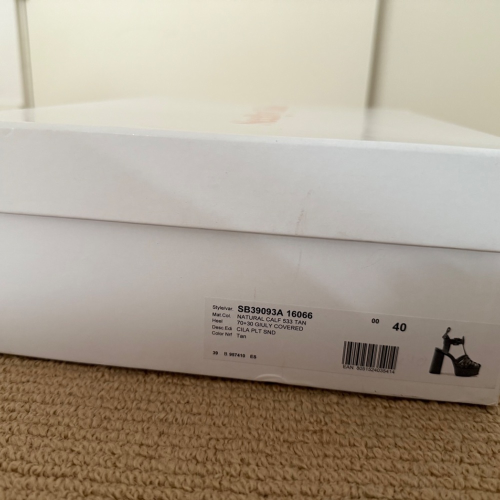 SEE BY CHLOE CILA SANDAL in SAND - NEW IN BOX - Picture 3 of 11